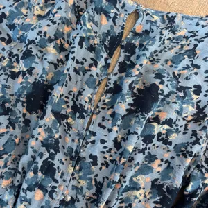 free people all the right ruffles romper floral print thumbnail 7