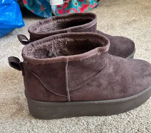 Platform slippers Brown Size 9 thumbnail 1