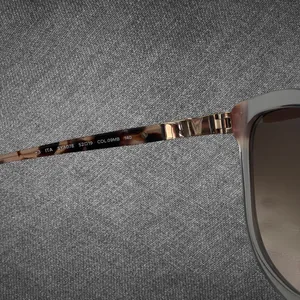 Yalea SYA078 Brown Gradient Cat Eye Sunglasses thumbnail 3