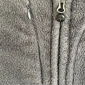 Women's Soybu Fleece Full Zip Jacket Sweatshirt Size Large‎ Gray thumbnail 6