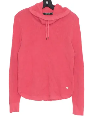 Lauren Ralph Lauren Sweater Y2K Cottage Cozy Preppy Minimalist Pink Size Medium thumbnail 1