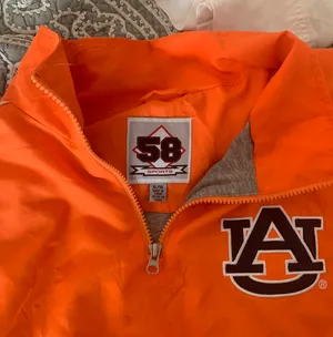 58 Sports Auburn Half-Zip Windbreaker thumbnail 3