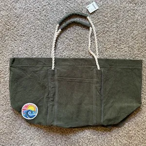 Free People Been There Badge Tote Bag NWT thumbnail 6
