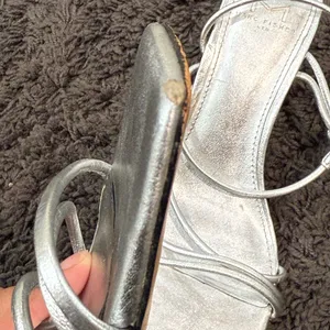 Marc Fisher Silver‎ Strappy Heels thumbnail 5