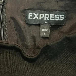 EXPRESS black pencil skirt thumbnail 5