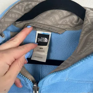 The North Face Fleece Full Zip Blue‎ Sz M thumbnail 5