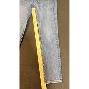 American Eagle Outfitters Highest Rise Jegging Jeans 6 Short Light Wash Stretch thumbnail 9