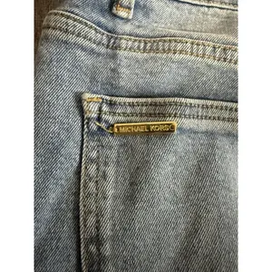 Michael Kors Women's Bootcut Light Wash Blue Denim Jeans Stretch Mid Rise Sz 6 thumbnail 16