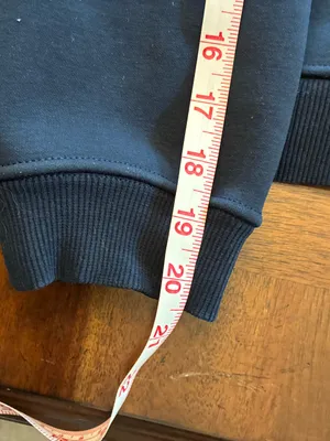 Lululemon Heavyweight Fleece Pullover Tennis Club Crewneck Sweatshirt XL Navy thumbnail 6