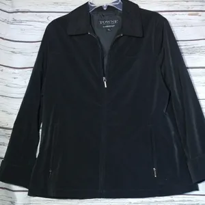 London Fog Towne Collection zip up warm jacket Lg thumbnail 1