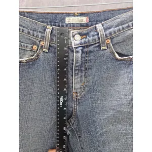 Levi's 515 Bootcut Blue Straight Leg 90s Vintage Womens Jeans 8M thumbnail 6