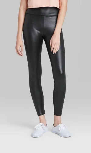 Wild Fable ‼️ High Waisted Faux Leather Leggings‼️ thumbnail 2