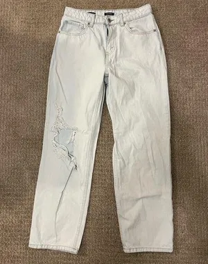 Wild Fable Light/Bleach Wash Ripped Jeans thumbnail 1