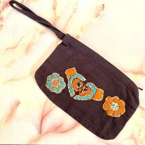 Roxy brown coin purse thumbnail 1