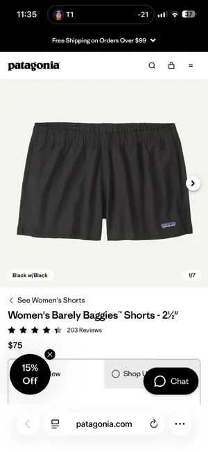 Patagonia Barley Baggies 2.5" thumbnail 4