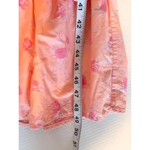 LoveShackFancy Target Pink Floral Smocked Tiered‎ Maxi Dress XXS Cottagecore thumbnail 9