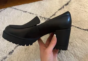 Nordstrom Chunky Black Heels thumbnail 3