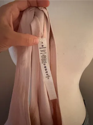 lululemon athletica Women's Blush Pink Scoop Neck Tank thumbnail 3