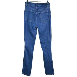 Abercrombie & Fitch 90s Slim Straight Ultra High Rise Jeans Size 27 Tall Blue thumbnail 3