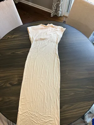 Boutique Cream dress thumbnail 2