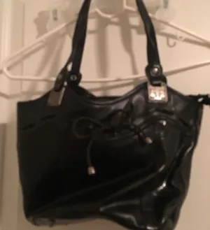 COPY - Sonoma Life+Style Womens Pocket Book Handbag Small Purse Black Bag thumbnail 1