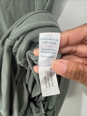 Marine Layer Ribbed Jumpsuit Size Medium Summer Travel Lounge thumbnail 4