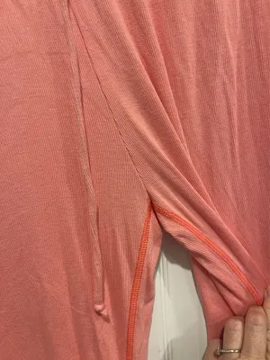 Urban Outfitters Out From Under L Pink Flowy Lounge Pants Large Coral Cute thumbnail 3