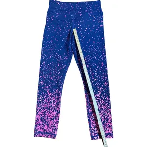 Zyia‎ Active Splash Navy Pink Light n Tight Hi-Rise Athletic Leggings 7/8 Sz 6-8 thumbnail 5