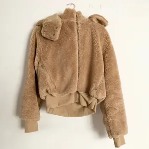 Alo Yoga Foxy Sherpa Jacket Camel M thumbnail 2