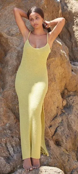 ✨Resa Sohni Dress In Lime✨ thumbnail 1