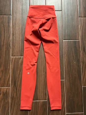 Lululemon Wunder Train High-Rise Tight Leggings Sz 0 27” thumbnail 3