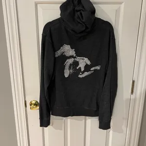 Michigan Sweatshirt Gray Size L thumbnail 4