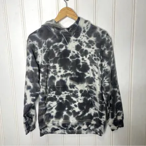 Lululemon All Yours Hoodie Tie Dye Fleece Tie Dye Graphite Grey Size 6 293 thumbnail 6