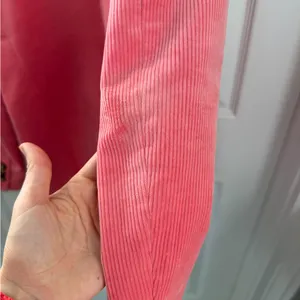 J. Crew Pink Corduroy Blazer with Yellow Collar Accent thumbnail 8
