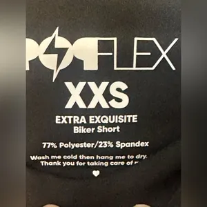 Popflex Cargo Biker Shorts Black‎ Size XXS thumbnail 6