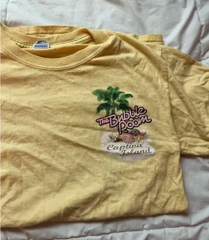 The bubble room t shirt Yellow thumbnail 1