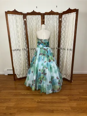 Gorgeous Vintage Y2K Tony Bowls Le Gala Prom Gown thumbnail 4