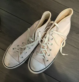 Converse Pink High Top Platform thumbnail 1
