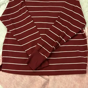 Stars Above Super Soft inner fleece long sleeve! Wine & Pink color thumbnail 2