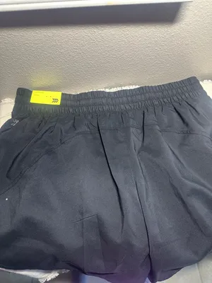 Women’s Black Athletic Shorts with Elastic Waist Sz XL by All In Motion NWT thumbnail 4