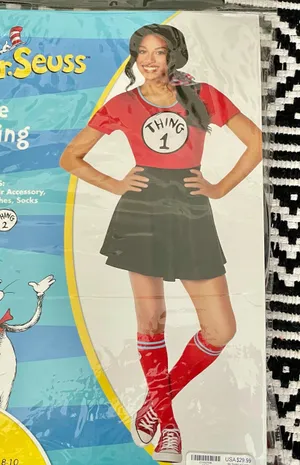 Dr. Seuss The Thing Costume Kit thumbnail 7