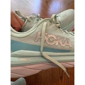 Hoka Mach 4 Running Shoes Womens 9 Blue Glass Seafoam 1113529 BGCS thumbnail 8