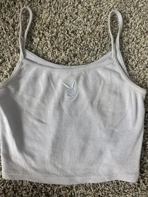 Playboy By PacSun Light Purple Tank Top thumbnail 1
