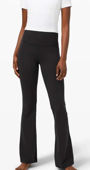 Lululemon Super High-Rise Flare Nulu Groove Pants in Black thumbnail 1