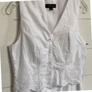 Rachel‎ Zoe White Crochet Lace Midi Dress Sleeveless NWT Small Boho Cottagecore thumbnail 9