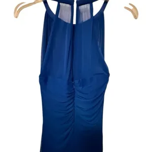 David's Bridal Blue Maxi Dress thumbnail 6
