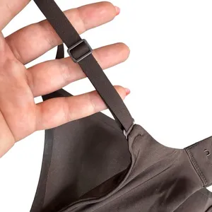 Skims Size 32C Ultimate Teardrop Push Up‎ Bra Cocoa Dark Brown Seamless Shaping thumbnail 10