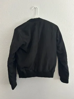 Black bomber jacket  thumbnail 3