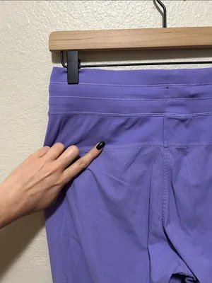 Lululemon Dance Studio Joggers Purple Lavender Mid Rise Pants Size 8 thumbnail 8