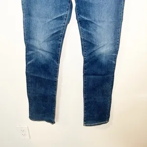 Ag-ed denim Adriano goldschmied the Harper essential straight medium wash jeans thumbnail 3
